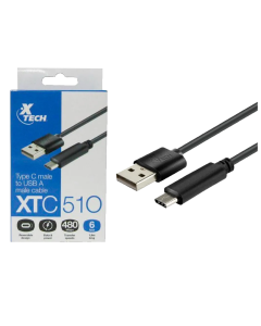 XTECH CABLE USB TIPO C A USB MACHO XTC-510