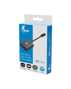 XTECH CONVERTIDOR USB TIPO C A HDMI XTC-541 