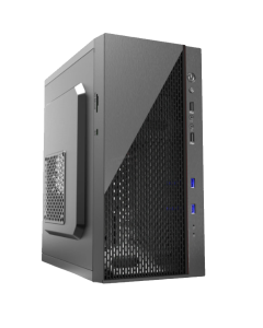 CASE X-MICRO XMJ01 CON FUENTE 650W  NEGRO