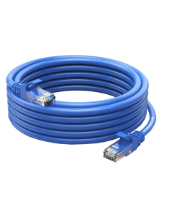 CABLE DE RED UTPCAT 6 TRENZADO AZUL RJ-45 (M) 2.1M