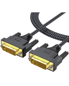 CABLE DVI A DVI DE 6 PIES 2 METROS MACHO MACHO 106