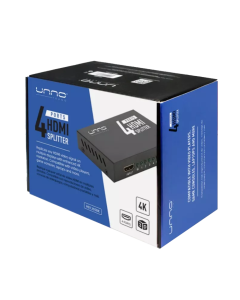 UNNO SPLITTER HB1205BK 4 PUERTOS USB 3.0