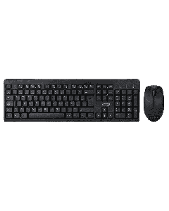 UNNO COMBO TECLADO Y MOUSE INALAMBRICO KB6741BK