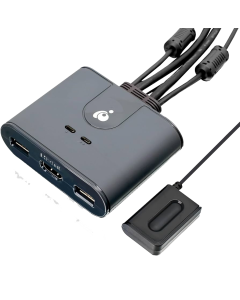 IOGEAR KVM CON USB HDMI PARA 2 PCS Y 1 MONITOR