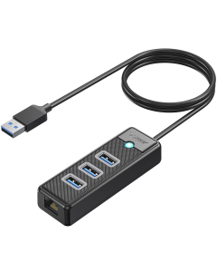 ORICO HUB 4 PUERTOS CON RJ45