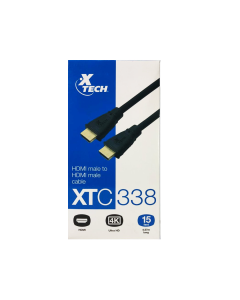 XTECH CABLE HDMI A HDMI DE 15 PIES XTC-338