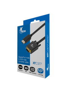 XTECH CABLE DE DISPLAYPORT A VGA XTC-377