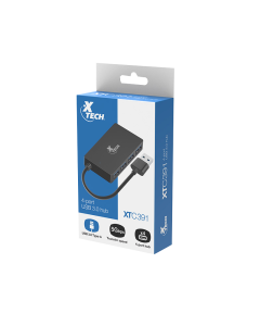 XTECH ADAPTADOR HUB 4 PORT USB 3.0 UNIVERSAL XTC-391