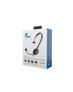 XTECH HEADSET CONFERENCING USB MONO CON MICROFONO XTH-235