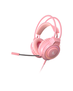 XTECH HEADSET GAMING ROSA 3.5MM+USB XTH-564