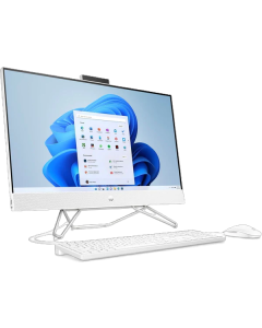 HP 24-CB1210 ALL-IN-ONE Core™ i5-1235U 256GB SSD 16GB 23.8" (1920x1080) WIN11 WHITE Keyboard & Mouse (NUEVA)