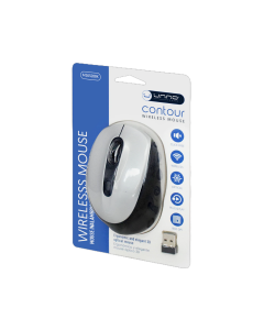UNNO MOUSE CONTOUR MS6528SV WIRELESS 2.4 GHZ