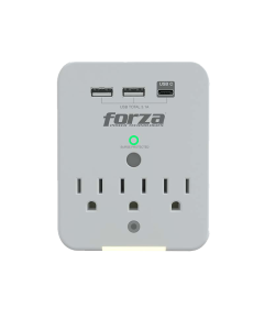 FORZA FWT-331USBC SURGE WALL tap 110v