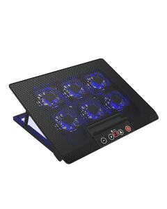 XTECH XTA-161 GAMING COOLING PAD 17IN 6 LED FAN