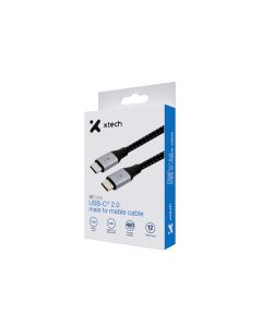 XTECH CABLE USB-C MALE TO USB A 2.0